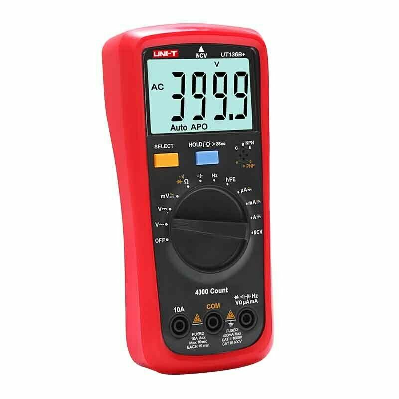 UNI-T UT136B+ Digital Multimeter Long Battery Service Life NCV Tester✦Kd
