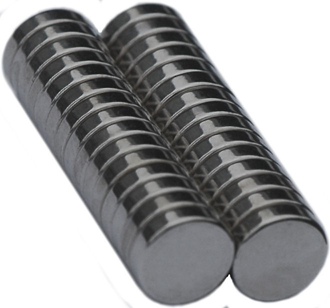 8 mm x 2 mm Disc – Neodymium Rare Earth Magnet, Grade N48