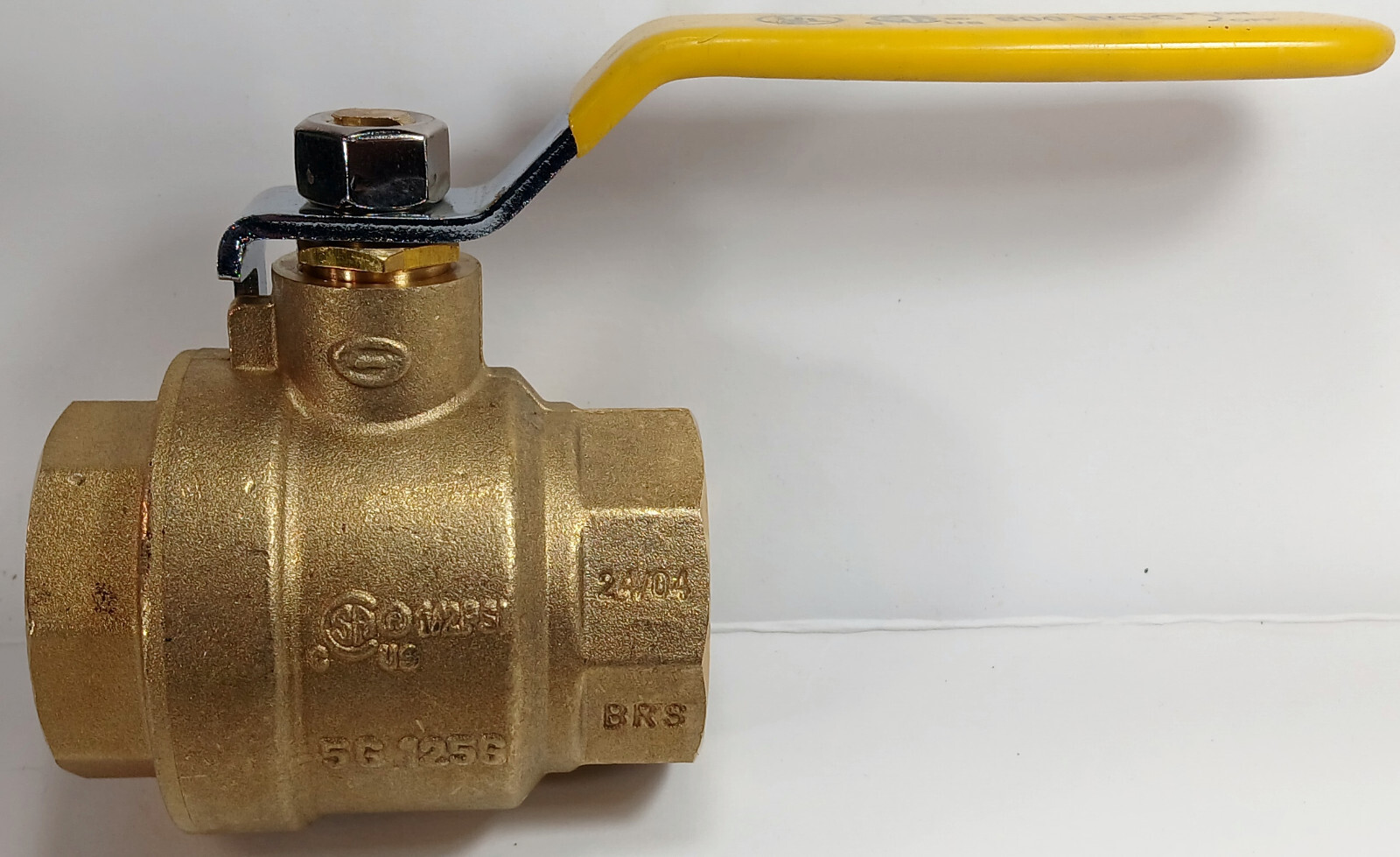 1 NEW UNBRANDED 5G125G 600WOG/250PSI BRS 1 ½” GAS BALL VALVE NNB **MAKE OFFER**