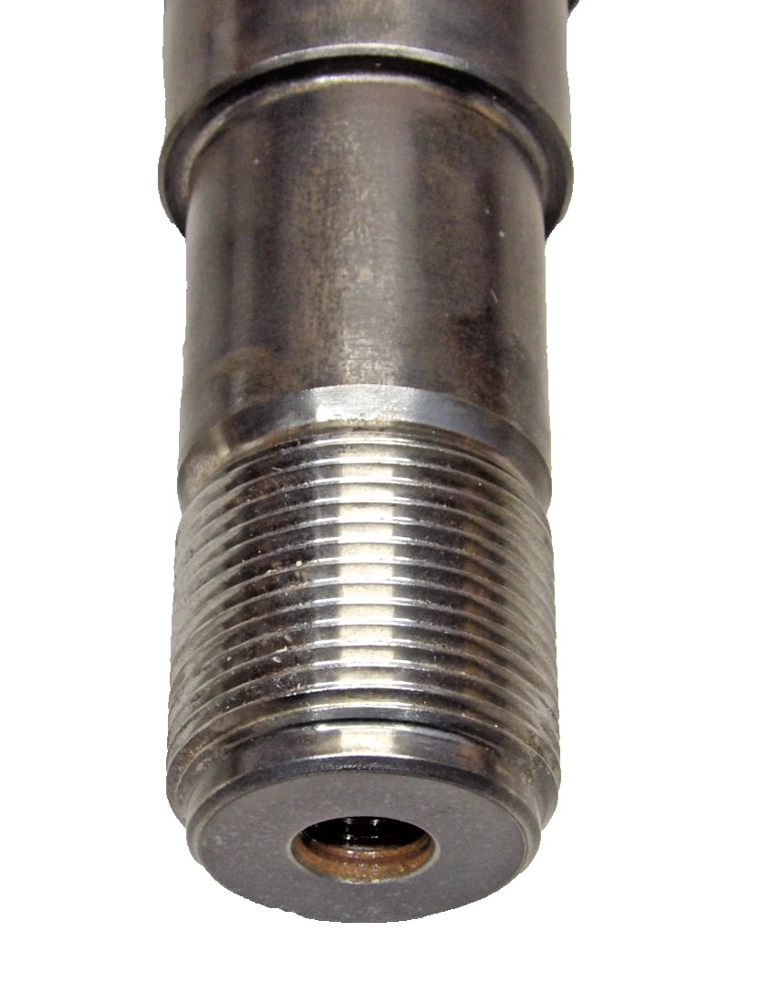 80mm Bearing Journal Industrial Spindle Drive Shaft 2-1/8-8 THD 2.500″ Keyed