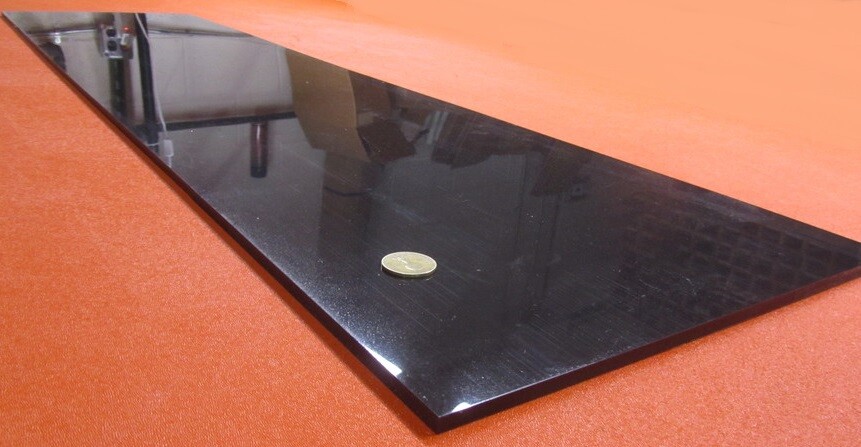 Delrin POM Acetal Black Sheet (1/4″) .250″ x 12″ x 48″