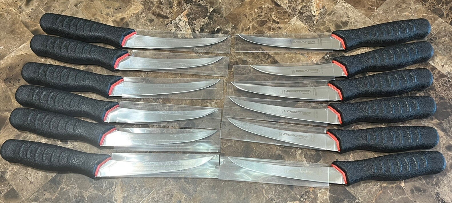 12 PACK Dexter Russell Prodex 6″ Curved Super-Flex Boning Knife 27493 PDC131SF-6
