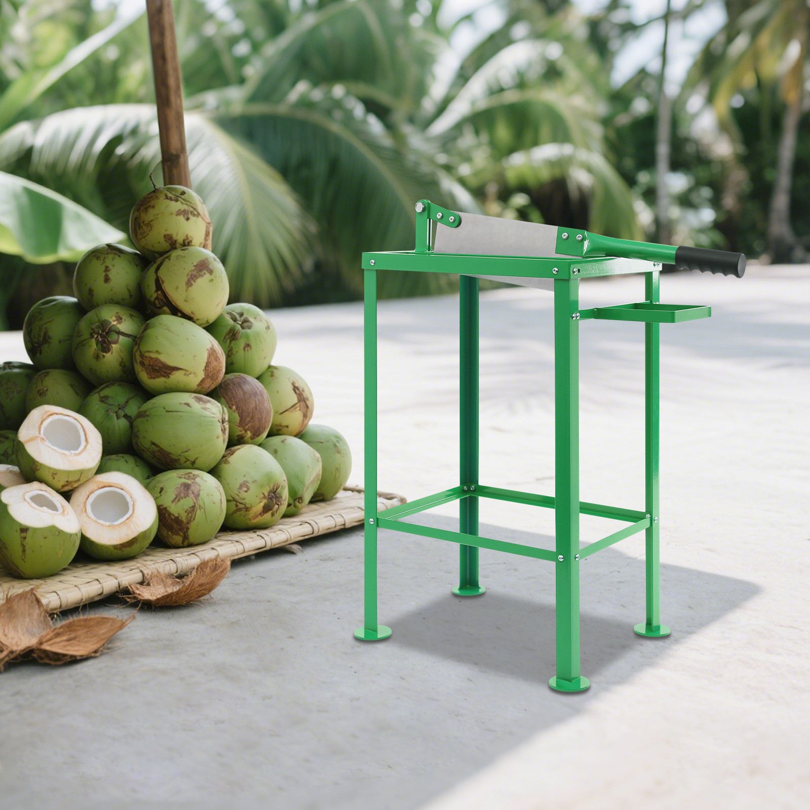 Coconut Cutting Tool Coconut Cutter Manual Coconut Cutter ﻿Floor Standing ﻿