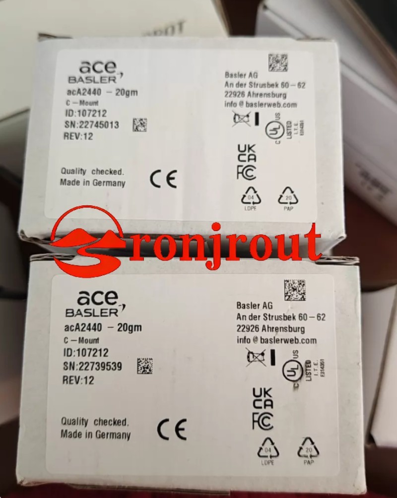 Basler acA2440-20gm Brand New industrial camera Expedite shipment