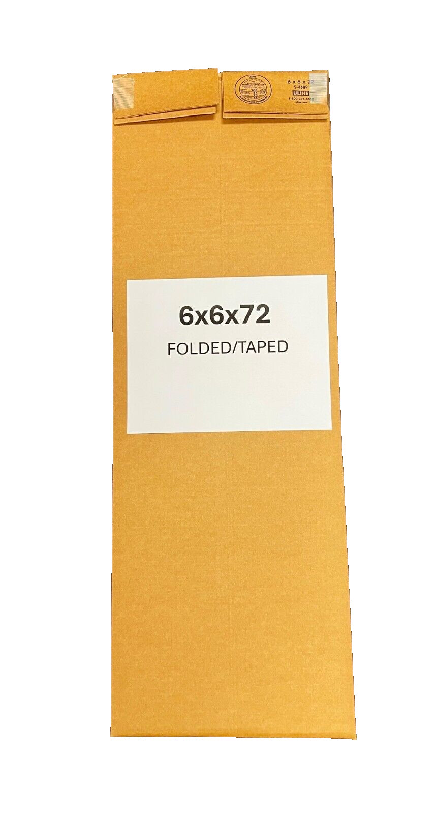 6″ x 6″ x 72″ – 5 BOX BUNDLE – 200 lb – CARDBOARD BOX – TALL