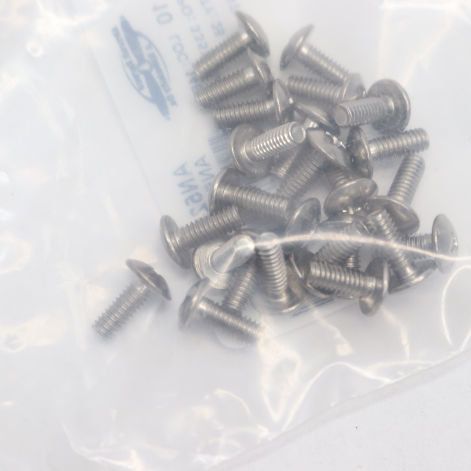 (10-Pk) Aircraft Source and Specialty Standard Machine Screw 8-32 Thread x 7/16″