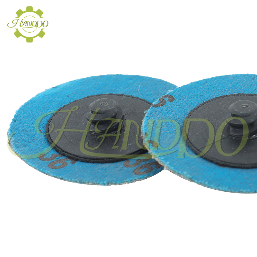 50Pcs 36 Grit 2″ Roll Lock Die Grinder Sanding Grinding Disc Maximum 25,000 RPM