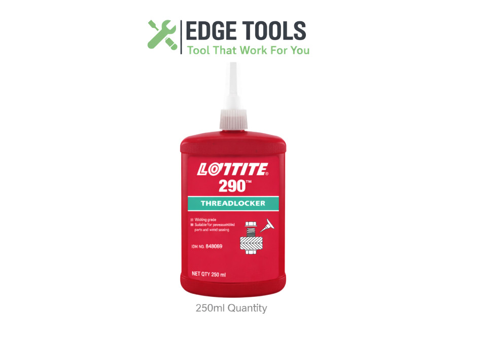 290 (250ml) Hankal Loktite Green Wicking Grade Threadlocker EDGE TOOLS USA