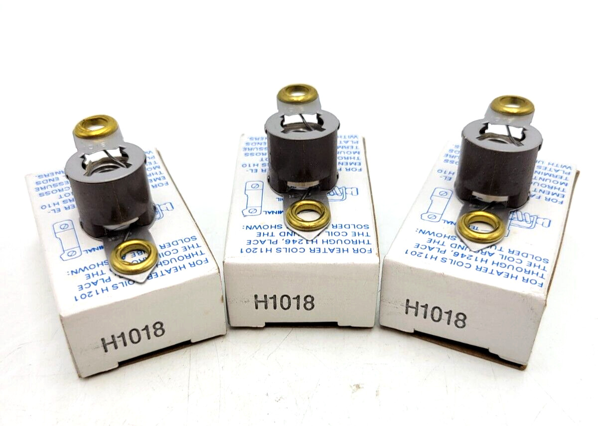 3PC Set Eaton Cutler-Hammer H1018 Overload Heater Coil Element 1.13-1.35A Type H