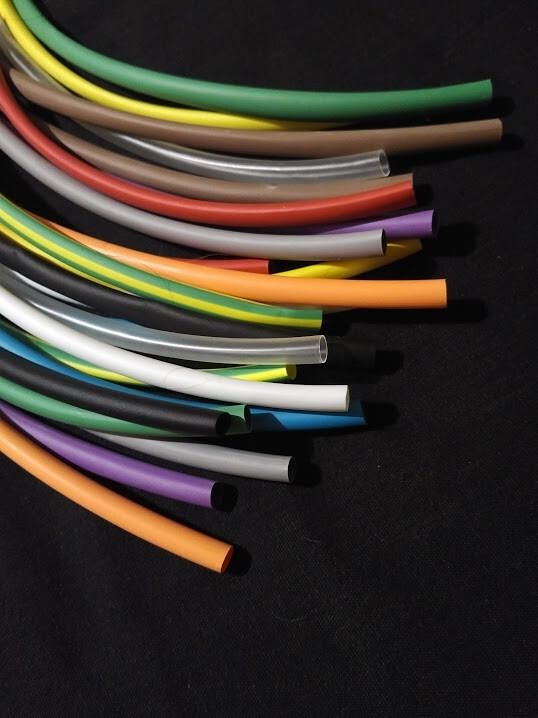 Heat shrink tubing 12 colors to choose from 3/64” to 1.5” I.D. pick and choose