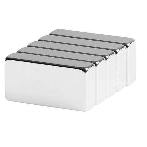 25/50/100 1/2 x 1/4 x 1/8 inch Block Fridge Magnets Rare Earth Neodymium N48