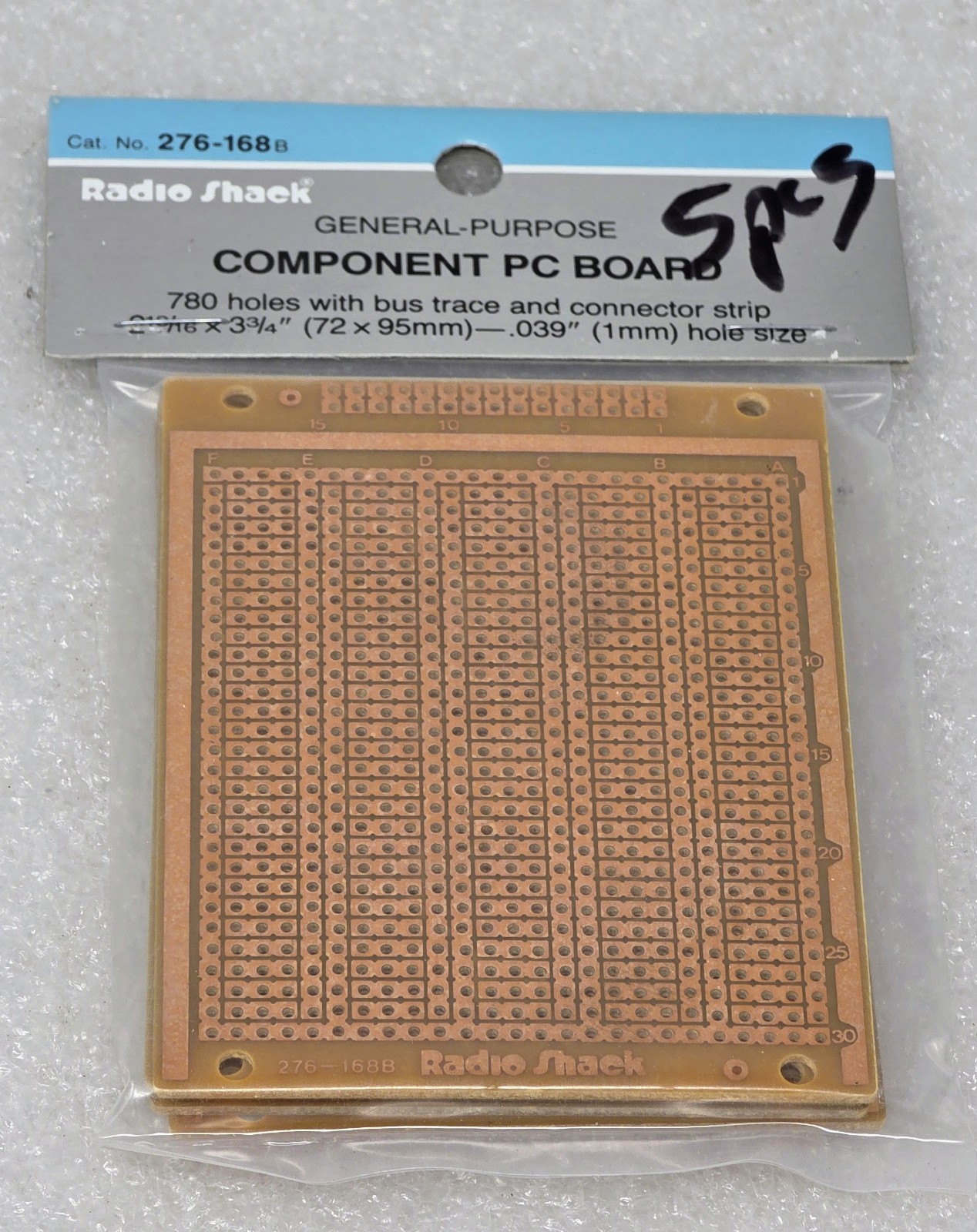 5 Pcs NOS Radio Shack 276-168B General-Purpose Printed Circuit Board