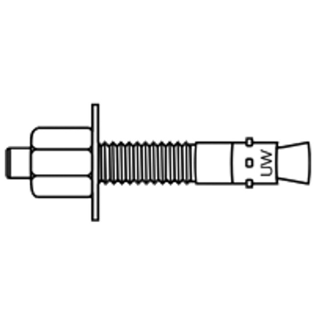1/2″-13 x 2 3/4″ Ultrawedge Wedge Anchors, 304 Stainless Steel (10 Pack)