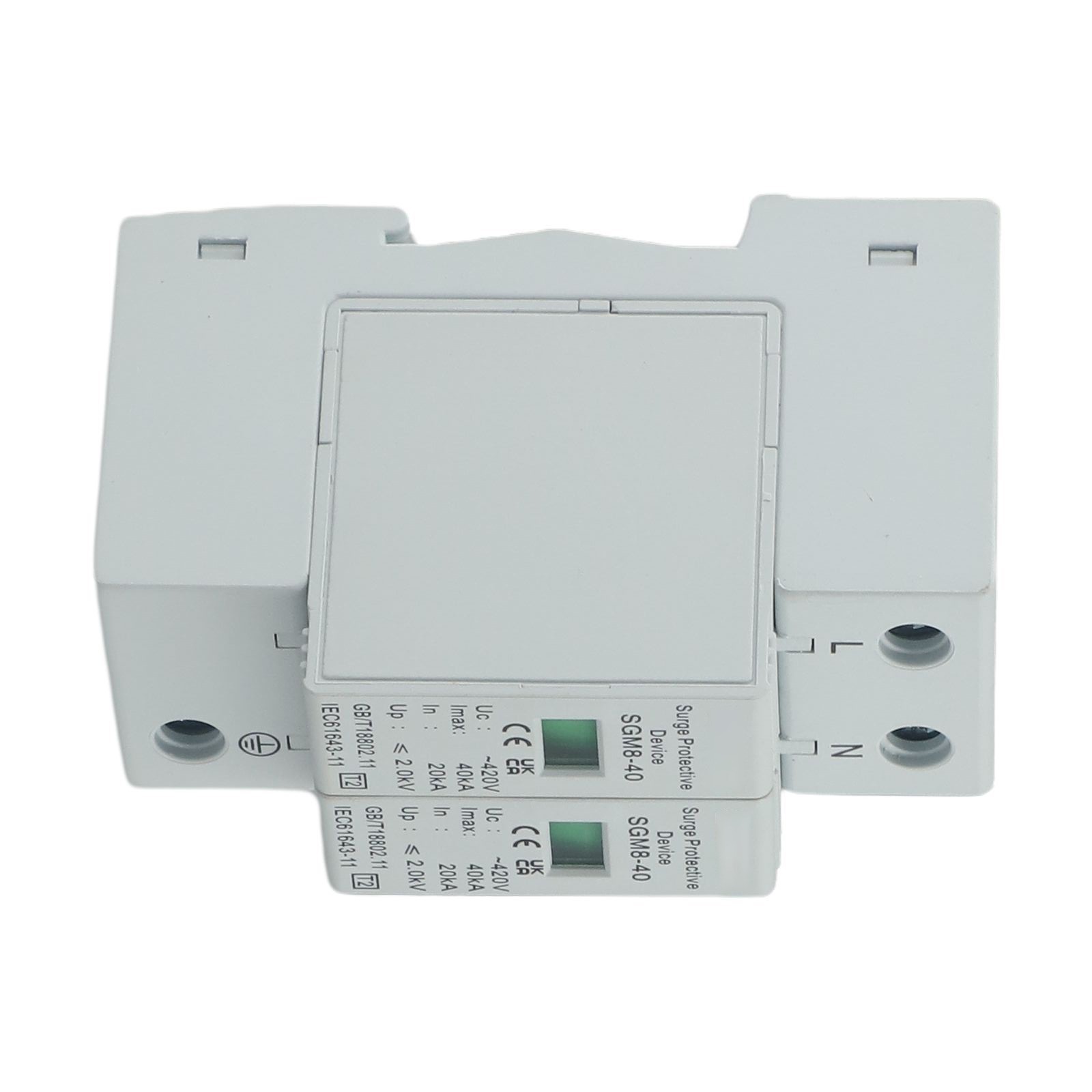 Long Service Life Surge Arrester with Stable Performance 2P 20KA40KA 420VAC