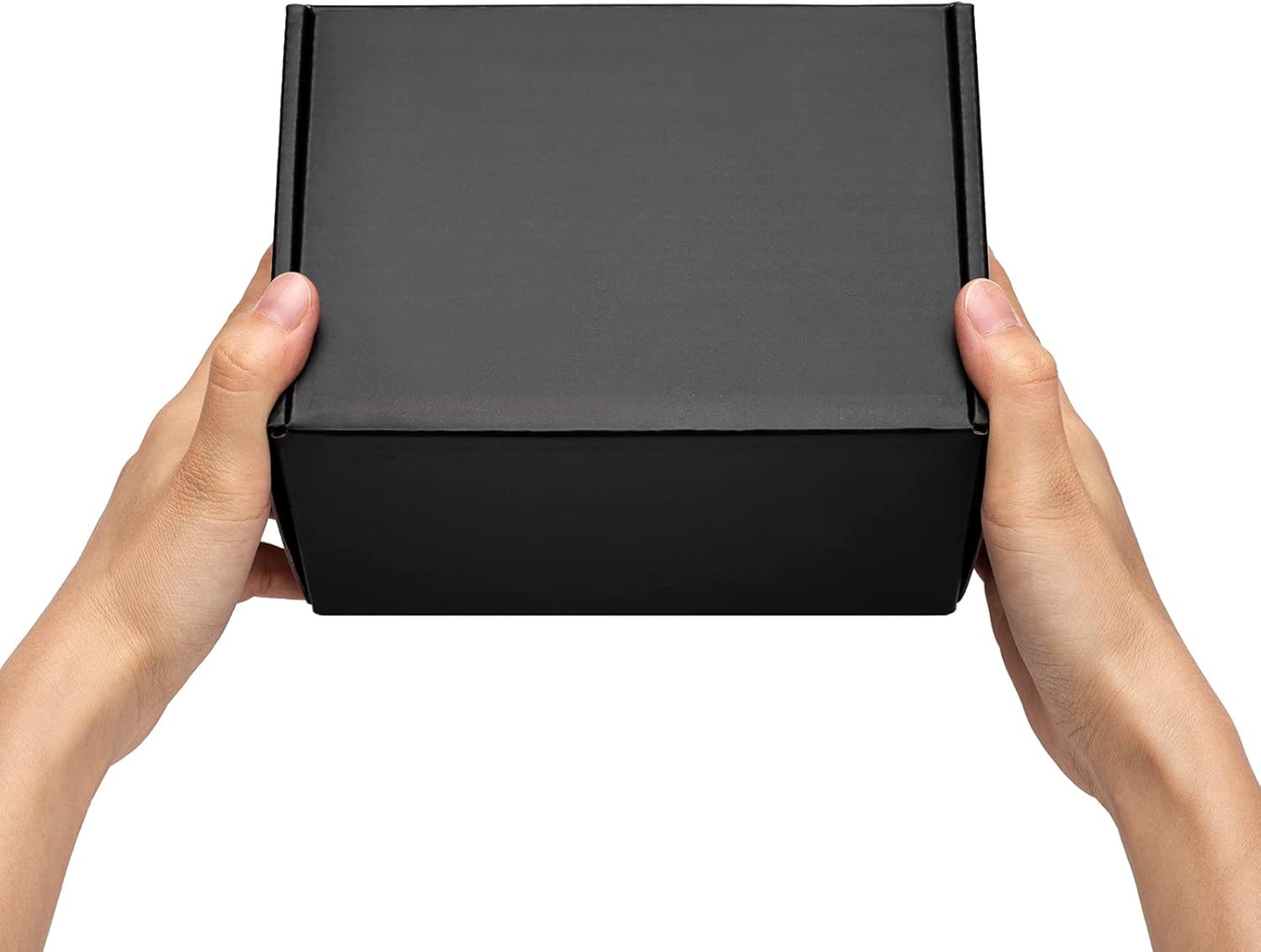 7X5X4 Inches Black Shipping Boxes 25 Pack – Corrugated Cardboard Mailing Box Fo