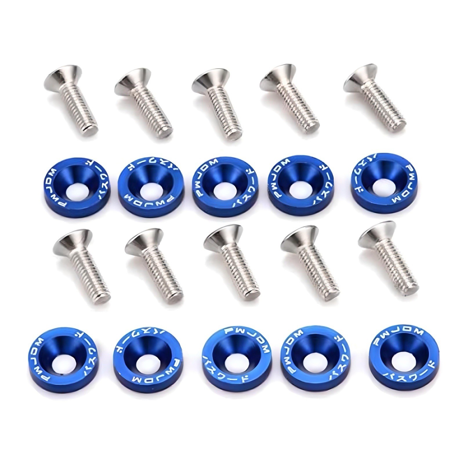 Chuma Tank 200 Efi VR10 Blue Washers 20pcs Set JDM