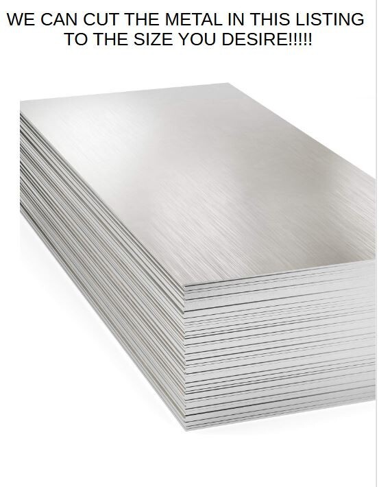 1/8″ .125 Aluminum Sheet Plate 21″ x 36″ ‘ 5052 “BEST PRICE ON EBAY”!!