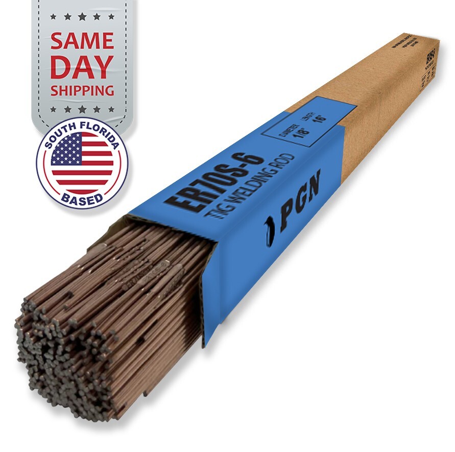 ER70S-6 10LB 1/8″ x 16″ Mild Steel TIG Welding Rod – PGN