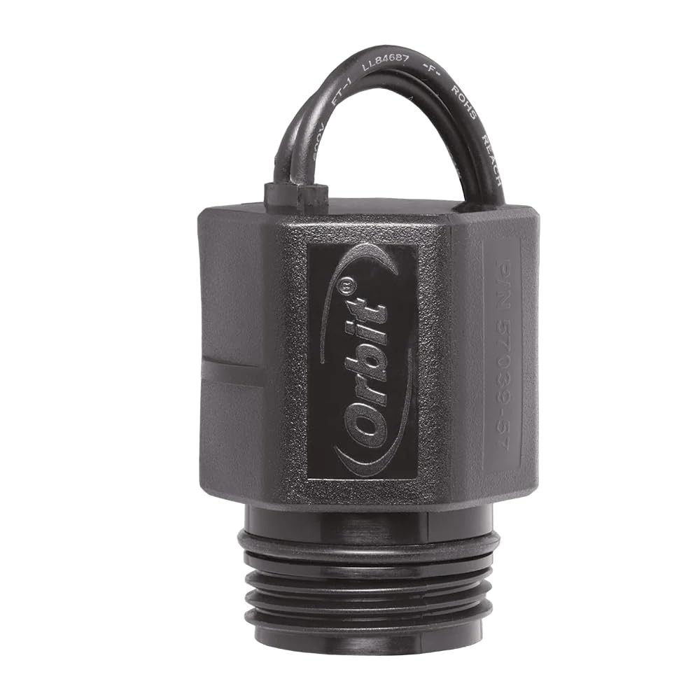 24V Solenoid Irrigation Sprinkler Valve Replacement Underground Outdoor 1 Inch