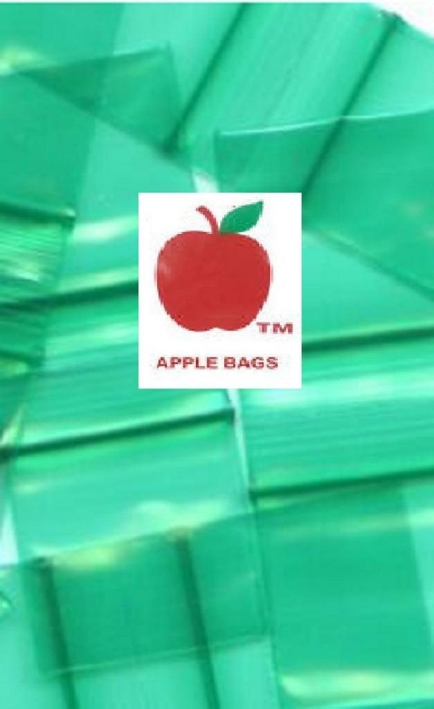 GREEN 5,000 APPLE BRAND BAGGIES 1510 2mil ZIPLOCK 5000 plastic 1.5″x1″ mini bags