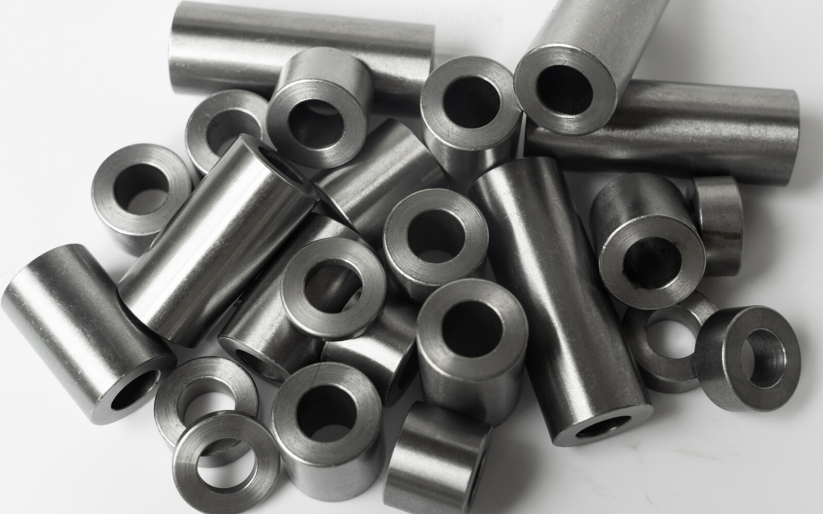 New Mild Steel Spacer Bushing 3/4″ OD x 5/16″ ID–Fits M8 or 5/16″ Bolts
