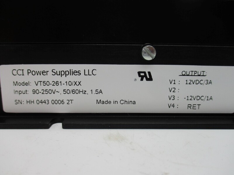 CCI POWER SUPPLIES VT50-261-10/XX 90-250V 1.5A NSNP