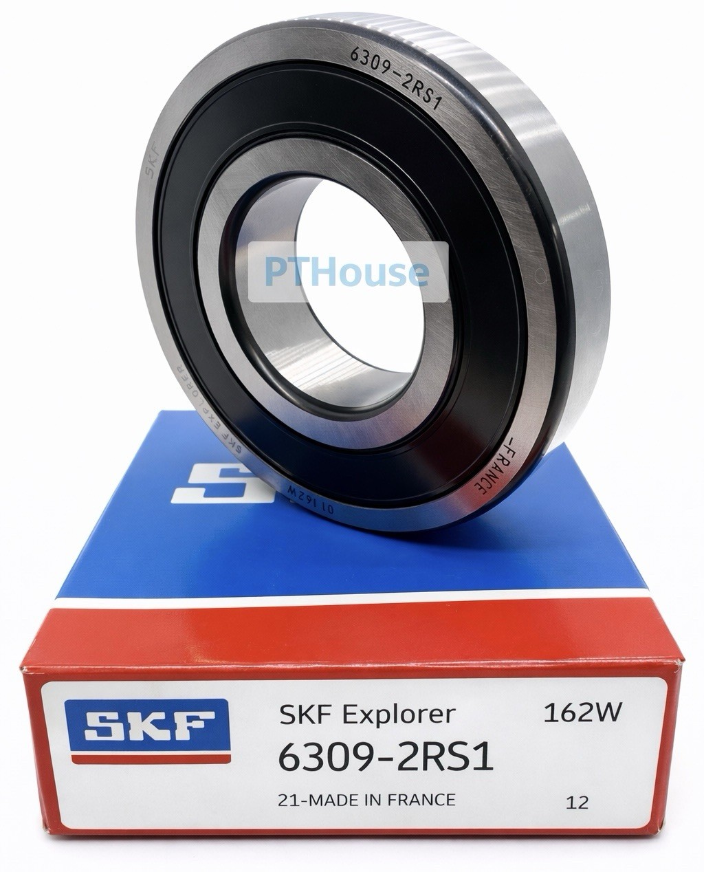 6309-2RS SKF Rubber Seal Ball Bearing – Made in France 45x100x25 -Ships From USA