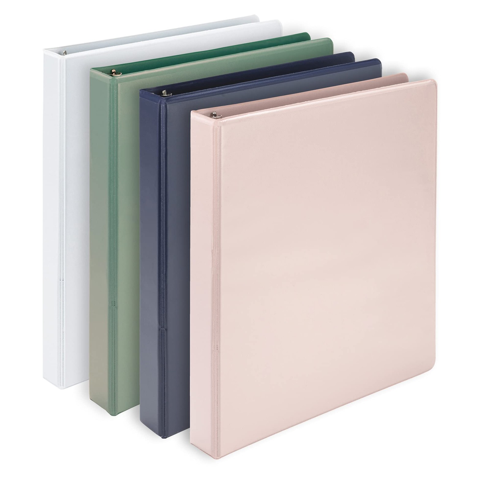 Samsill Plant Based Durable D-Ring Binders – 1 Inch 3 1-Inch, Boho Assortment