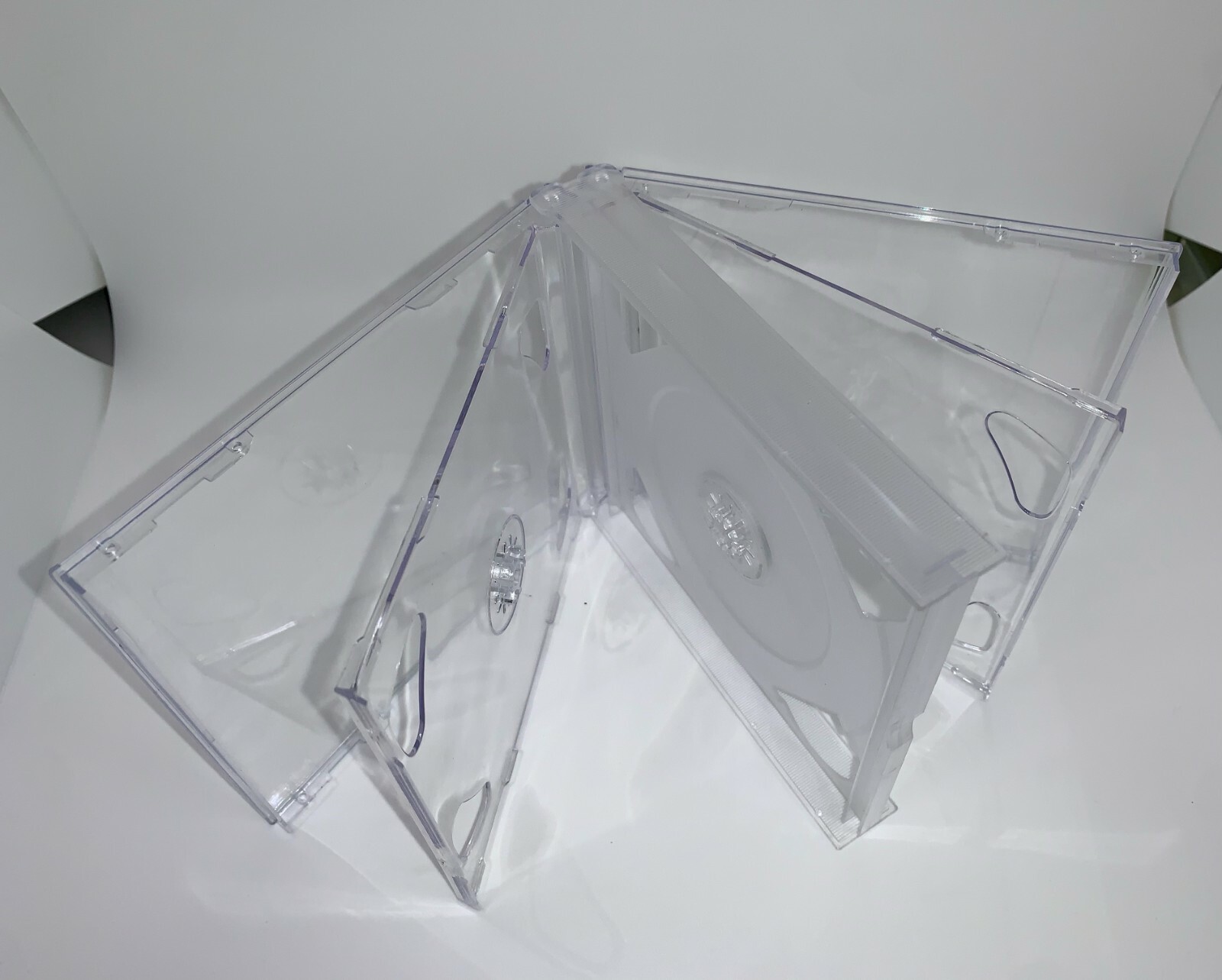 1 24MM MULTI-6 DISC CD JEWEL CASE W/ CLEAR TRAY GF6 FREE SHIPPING