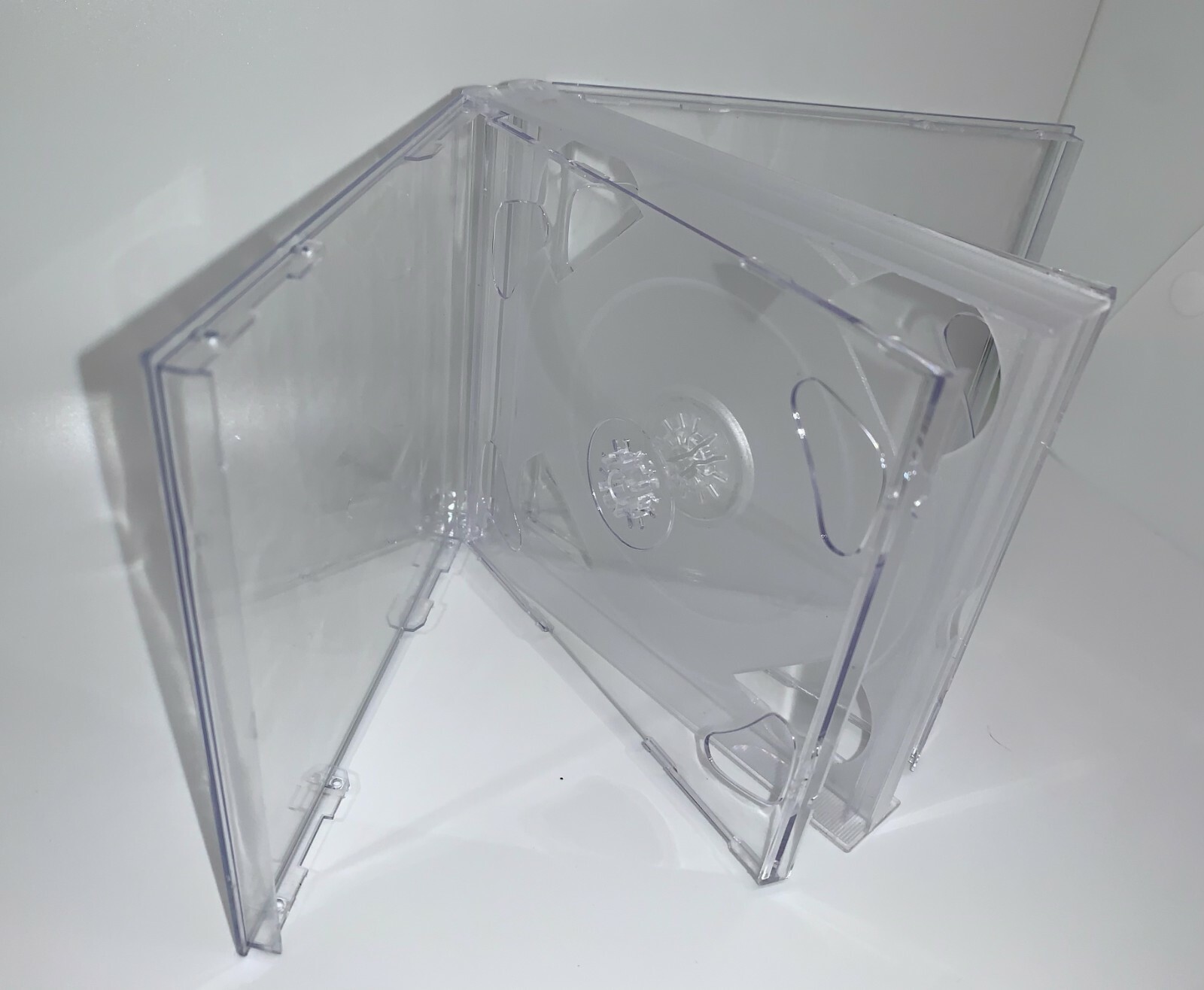 1 24MM MULTI-6 DISC CD JEWEL CASE W/ CLEAR TRAY GF6 FREE SHIPPING