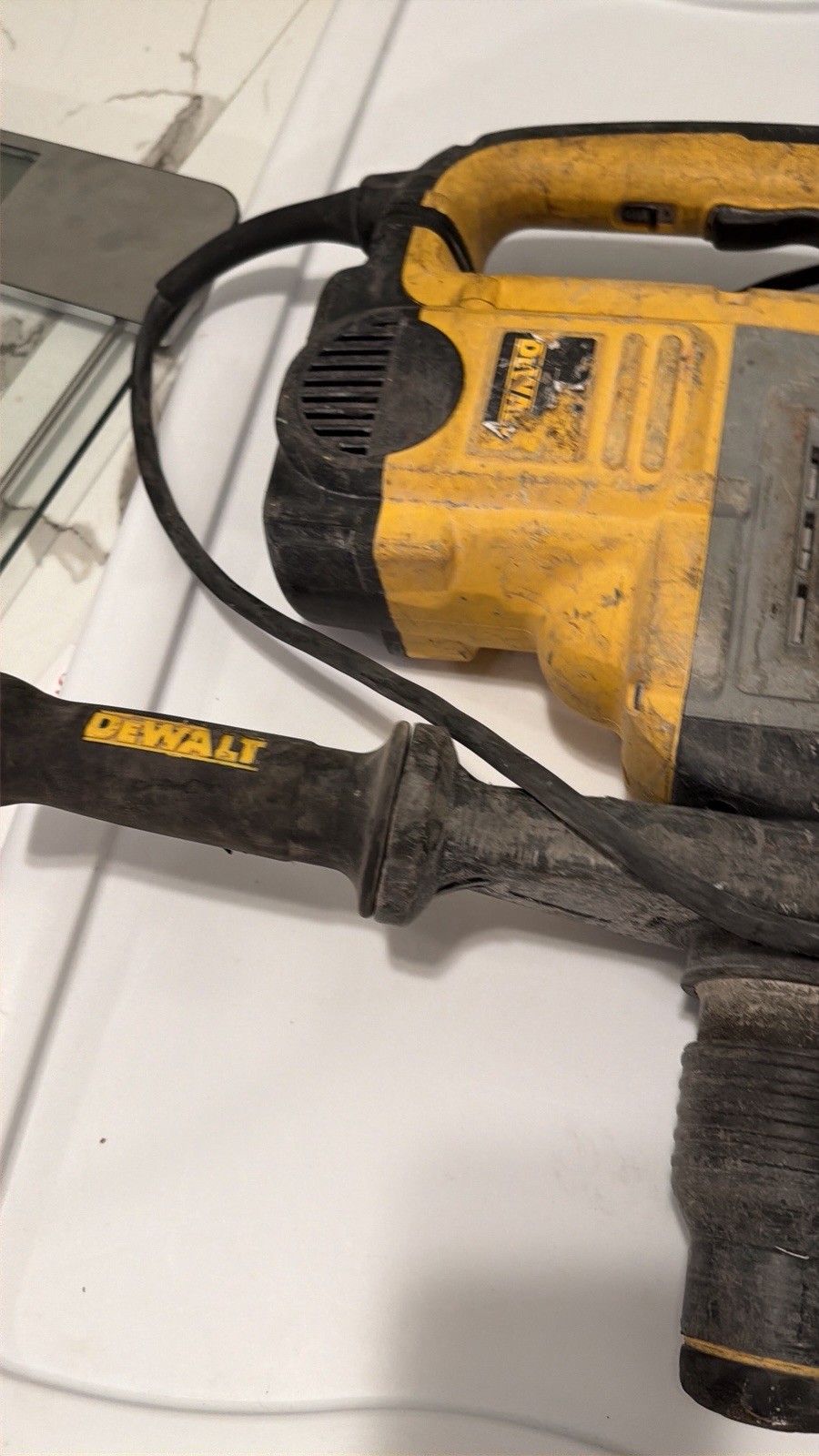 DEWALT Corded Electric Demolition Hammer Breaker with Side Handle