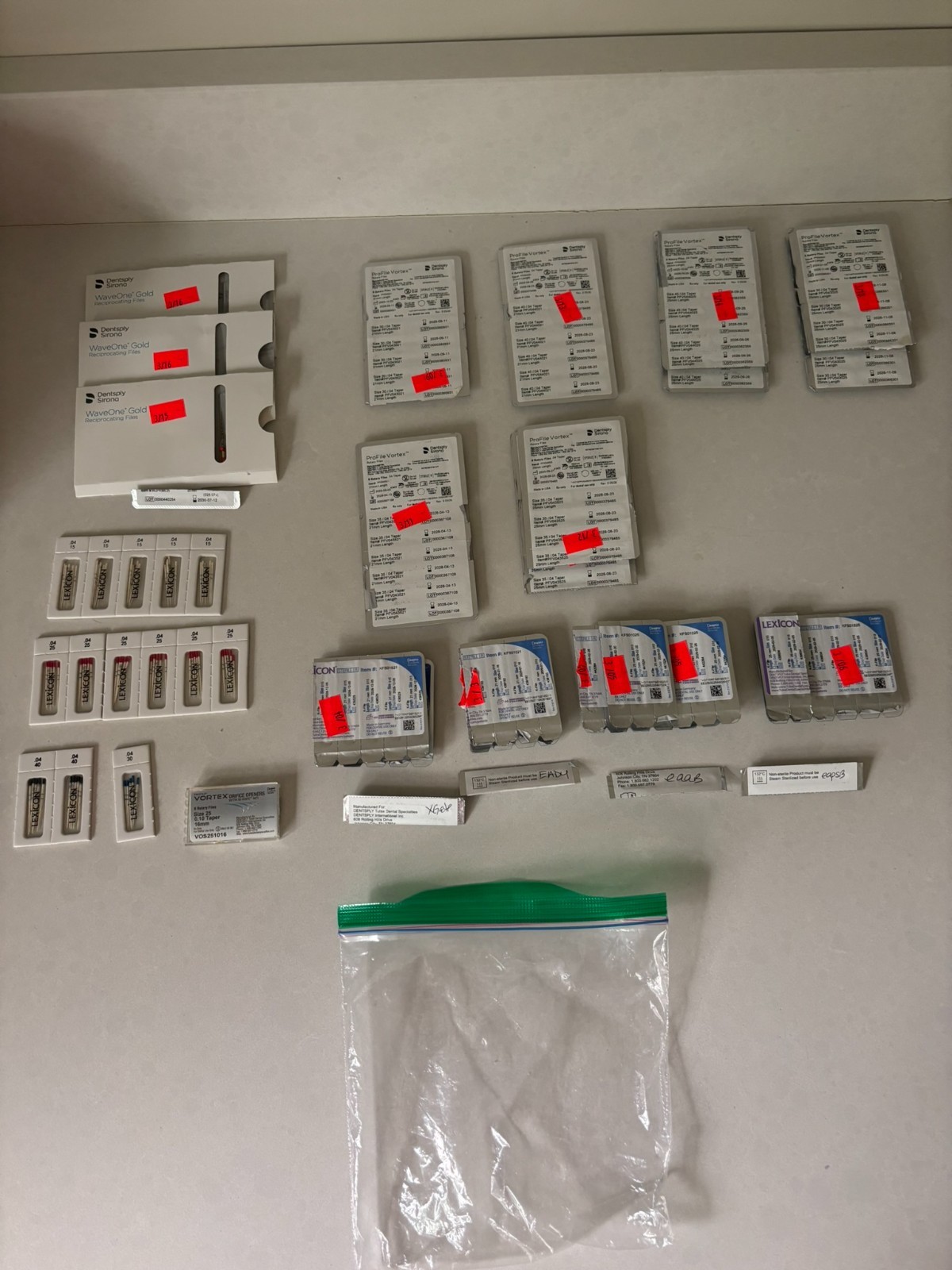 Dentsply Endo File Lot