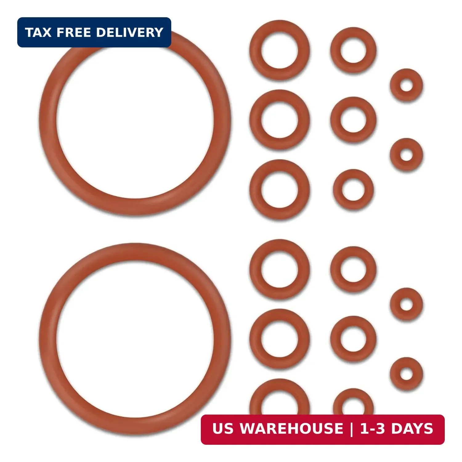 18 PCS Seal O-Ring Kit Gasket Seal Set Fit for Saeco Philips Gaggia, Professiona