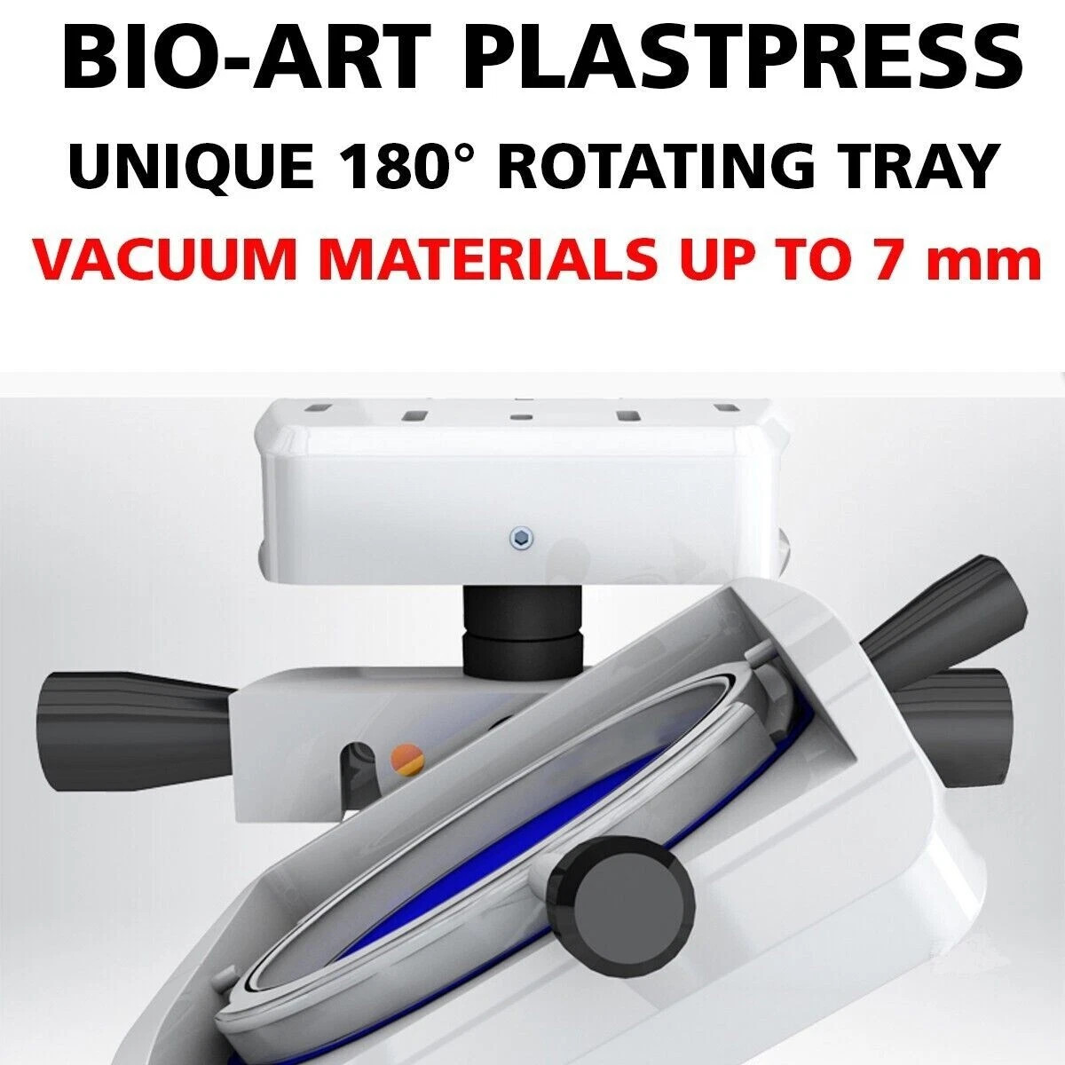 BIOART PlastPress Dental Pressure Vacuum Forming Possitive Machine 110V