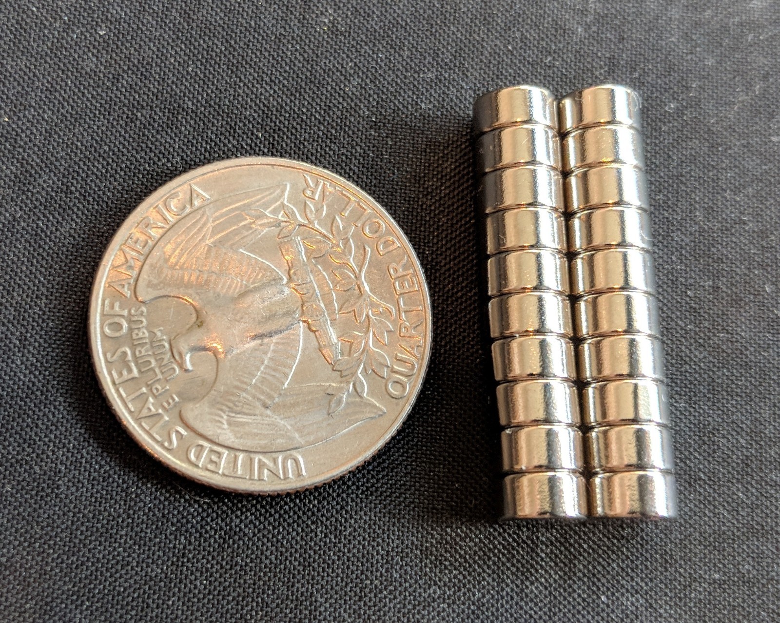20 pieces Strong Neodymium NdFeB N50 Magnet Rare earth Disc 6mm x 3mm FAST SHIP