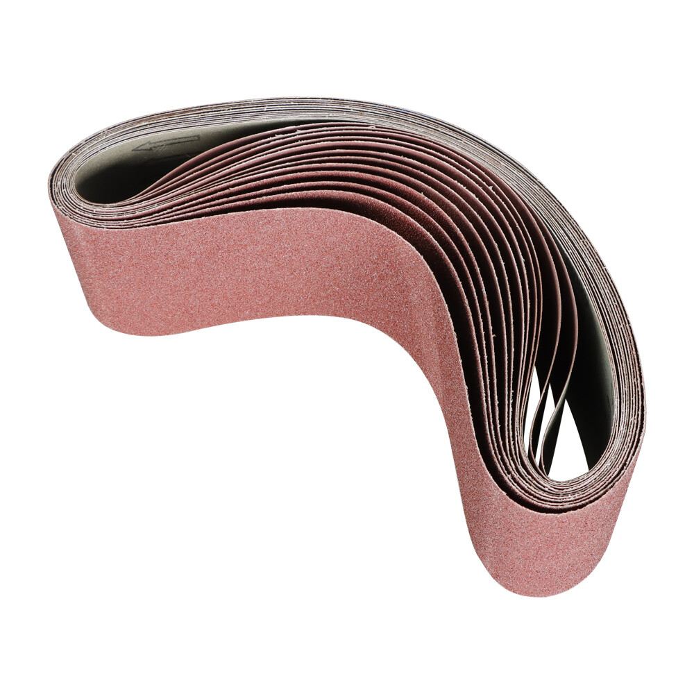 12 Piece 4″ x 36″ Sanding Belts 60 80 120 150 240 400 Grit Belt Sander Sandpaper