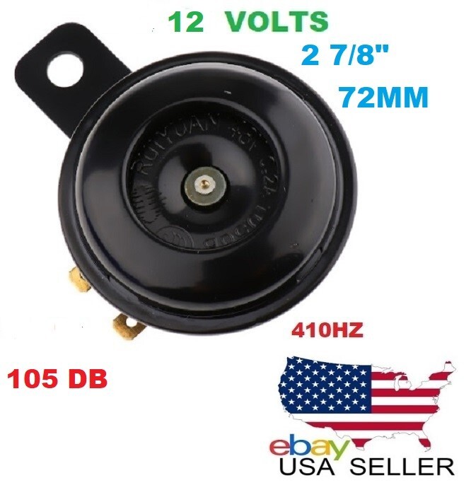 58120-26600-71 TOYOTA FORKLIFT HORN 105 DB 410 HZ 2+7/8″ 12VOLTS YA022