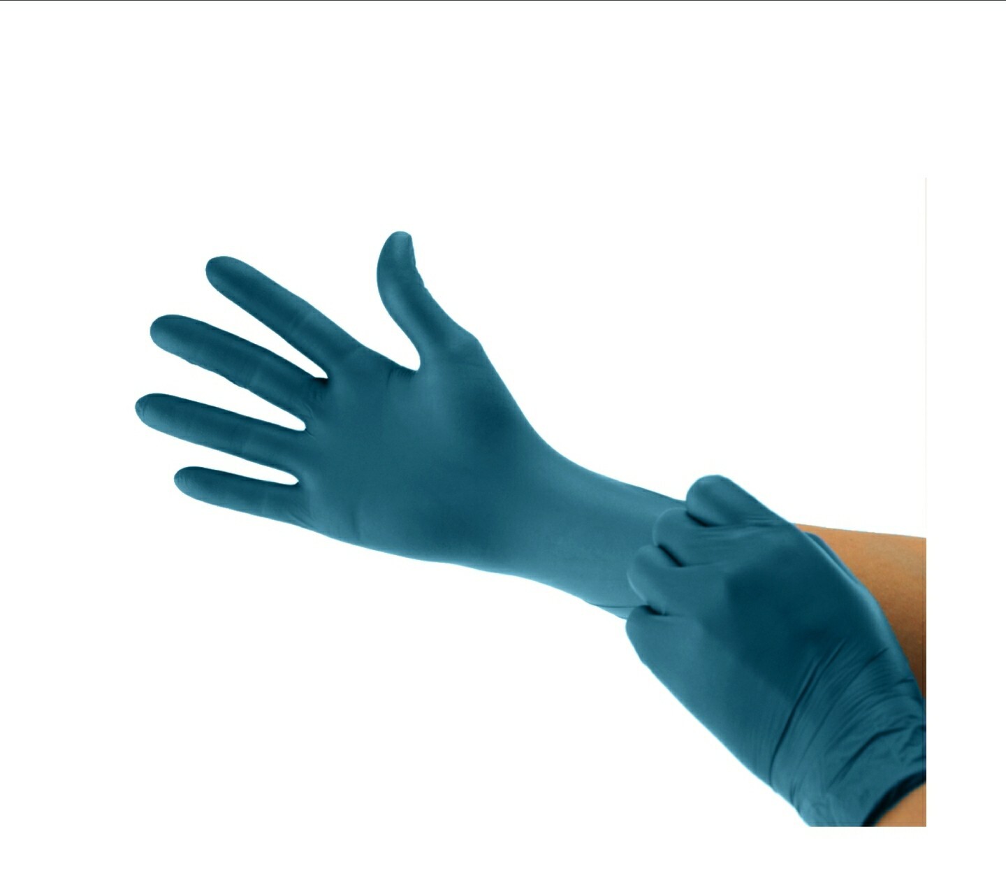 Inspire Nitrile Powder Free Exam Gloves By Cranberry 300 /bx Large / Blue.