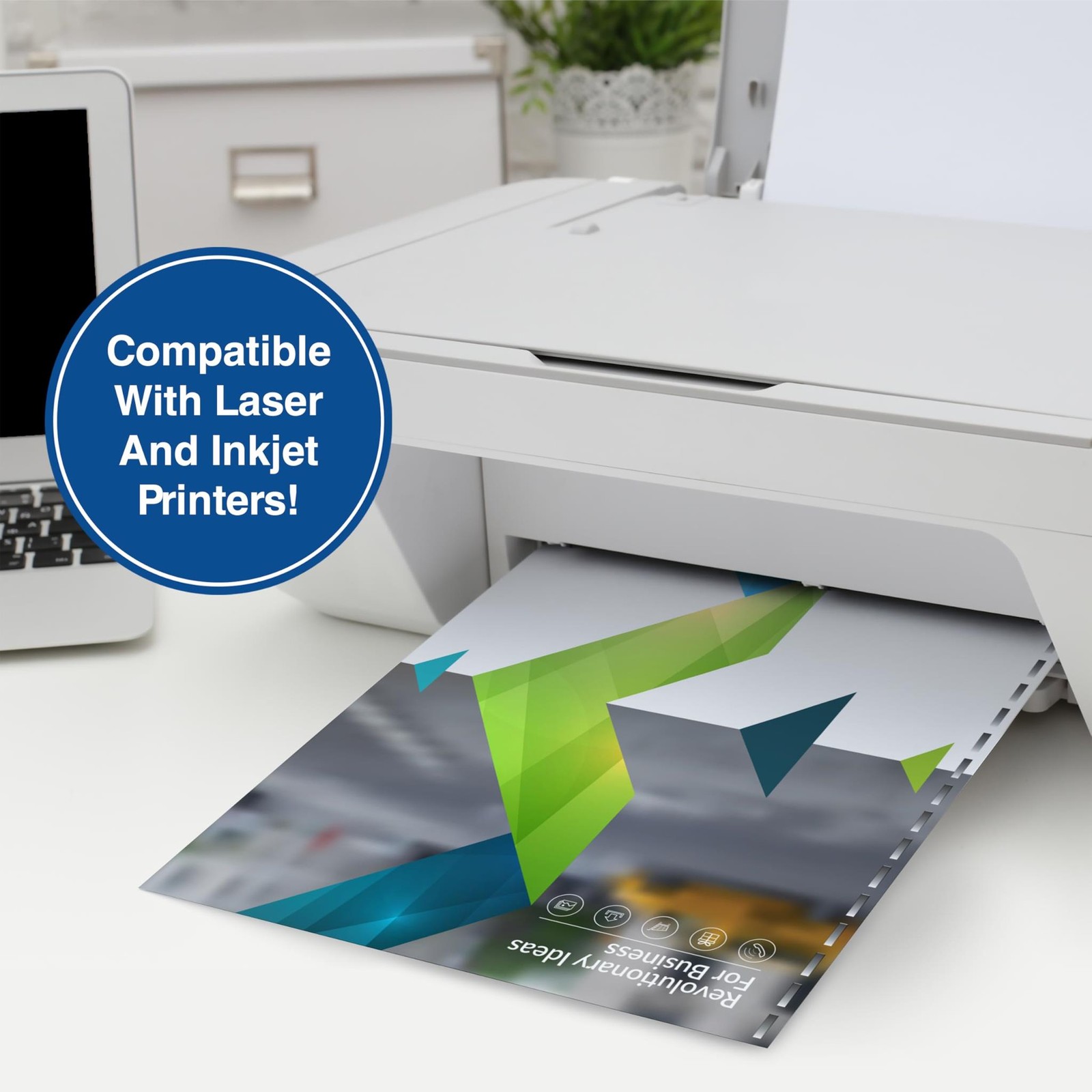 PrintWorks Professional GBC 19 Hole Comb Binding Pre-Punched Paper – Book Bindin