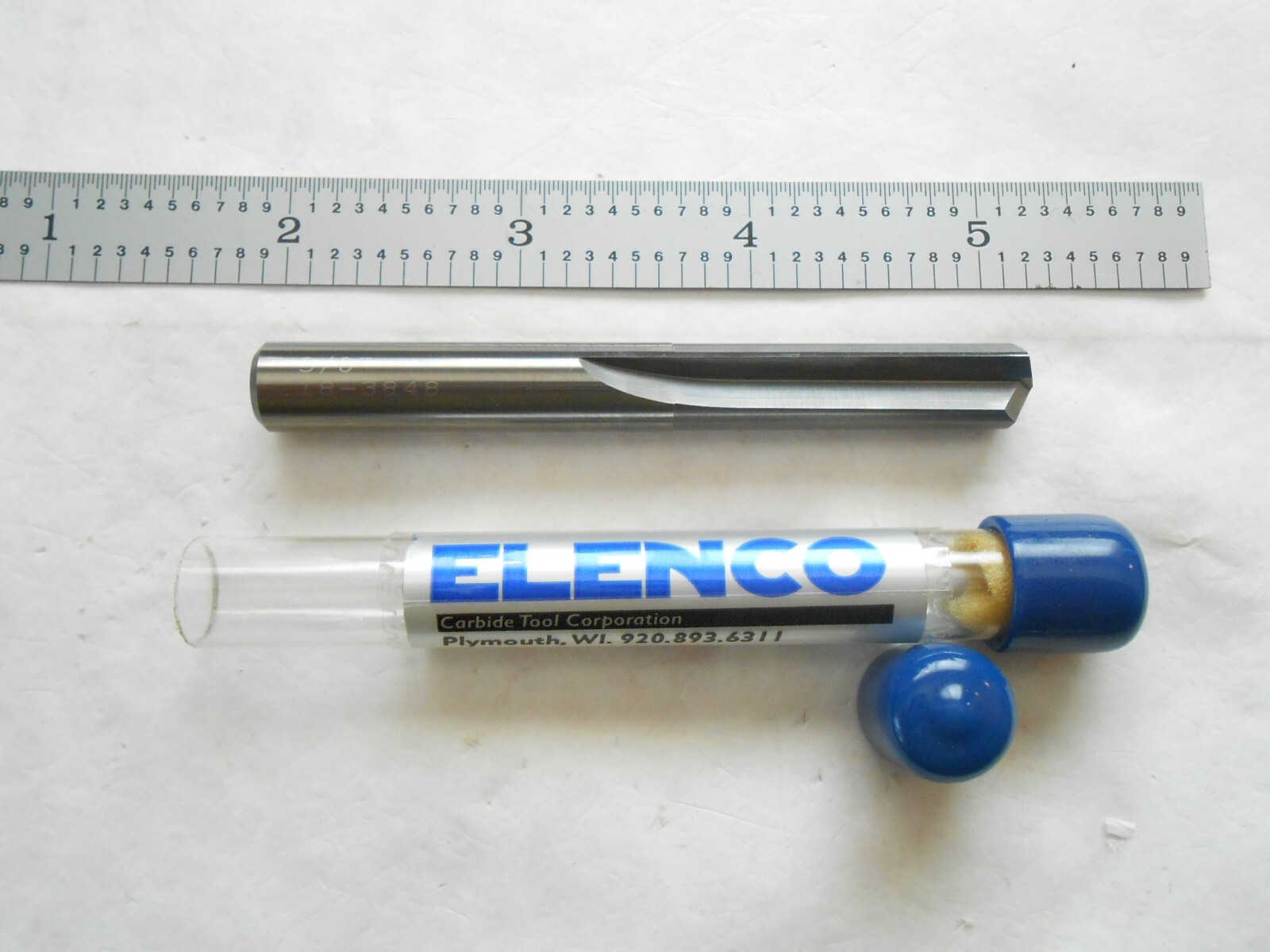 NEW ELENCO USA SOLID CARBIDE HI-ROC DRILL 3/8″ DIA. X 1-1/2″ FL X 3.200 OAL