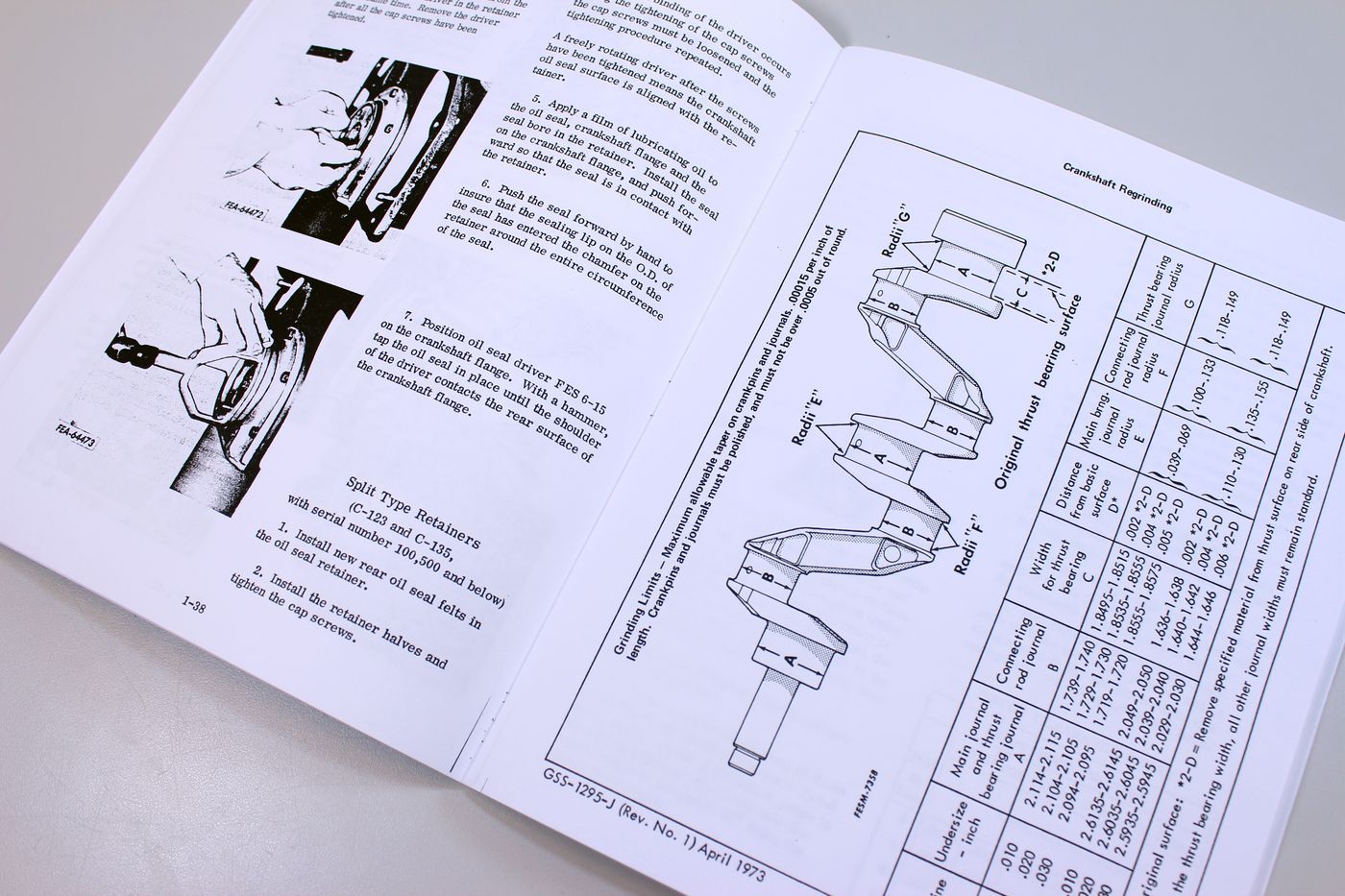 International Farmall C-123 C-135 C-146 C-153 Engine Fuel Service Repair Manual