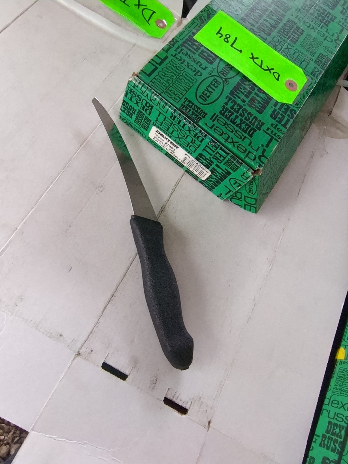 Dexter Russell Prodex PDSH131 6″ Curved Semi-Flex Boning Knife Safety Tip 27853