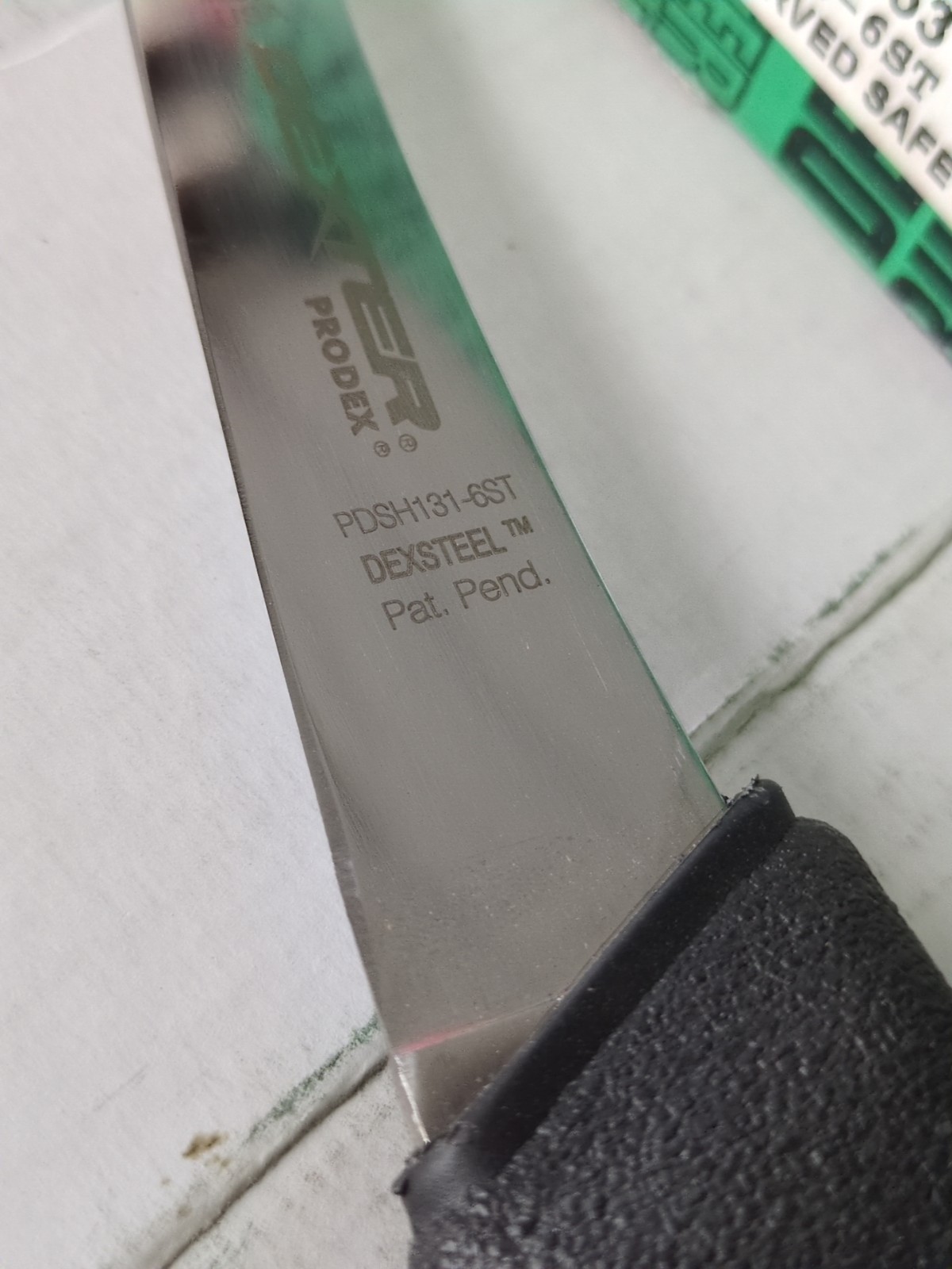 Dexter Russell Prodex PDSH131 6″ Curved Semi-Flex Boning Knife Safety Tip 27853