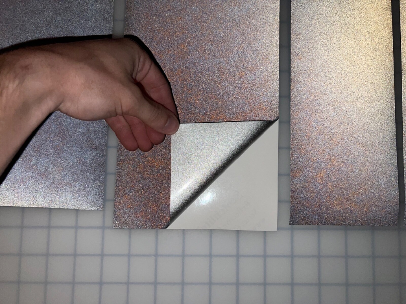 Black Reflective Tape 3M 680 Type 1 Scotchlite ELG Reflect White 1″ 2″ 4″ 6″ 12″