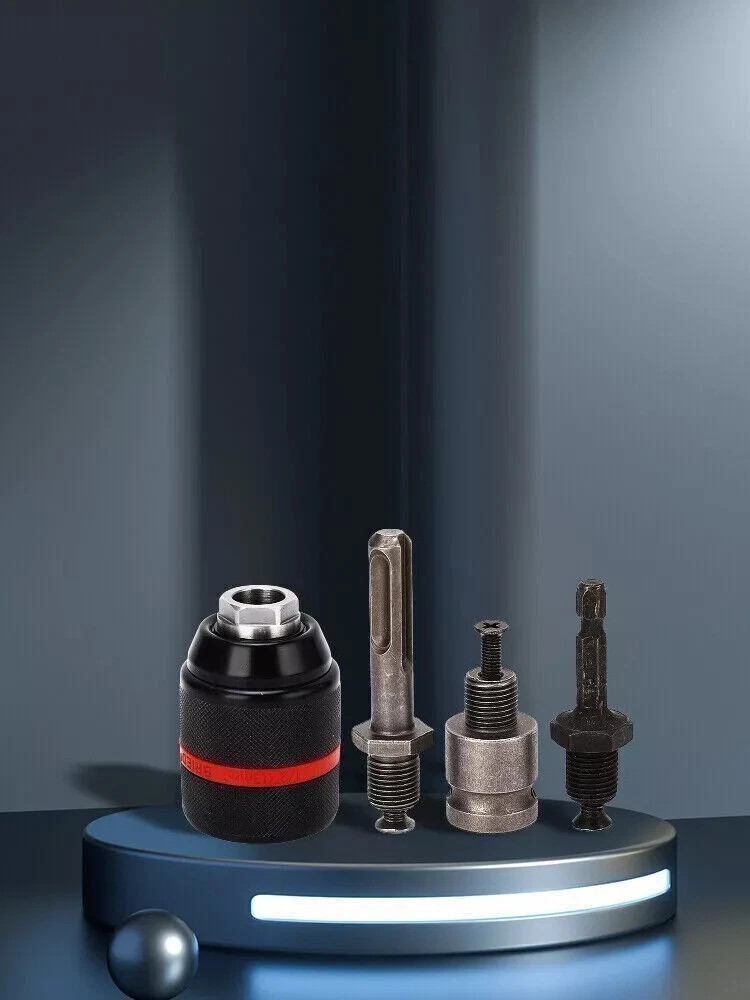 13mm Keyless Drill Chuck Metal Heavy Duty 1/2”-20UNF with SDS-Plus/Hex Shank US