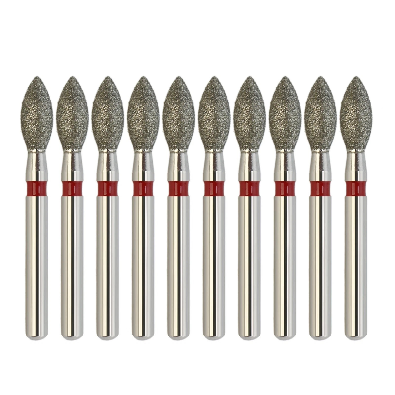 Dental Diamond Burs Football Bur 368/023F Pointed Fine Grit FG High Speed Burr