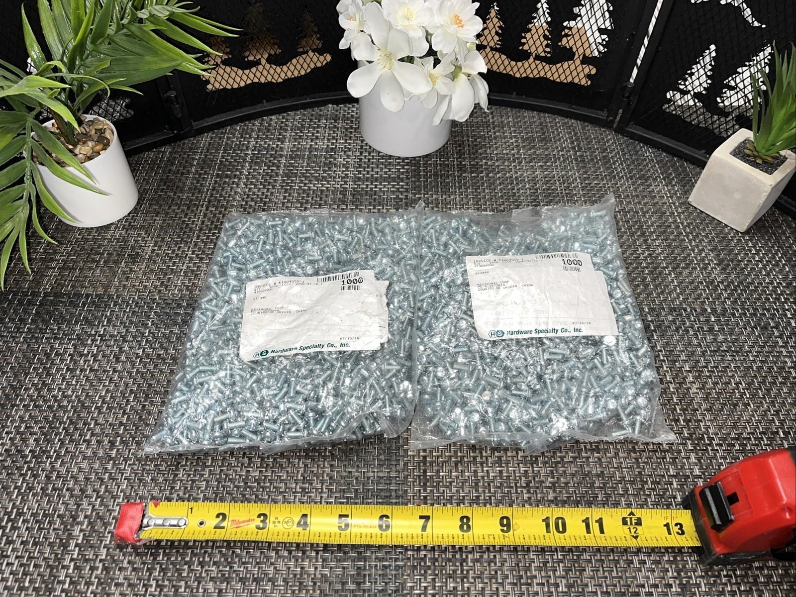 2,000 QTY! BULK LOT- Hardware Specialty Co Screws 913940 —NEW