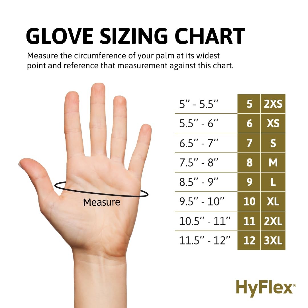 11-600 Multi-Purpose Light Duty Industrial Gloves w/ Palm Coating for Metal F…