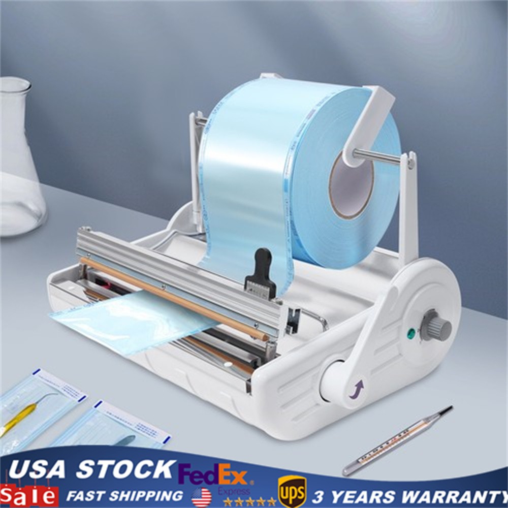Sterilization Sealing Machine for Dental & Medical Use – 110V Automatic Sealer
