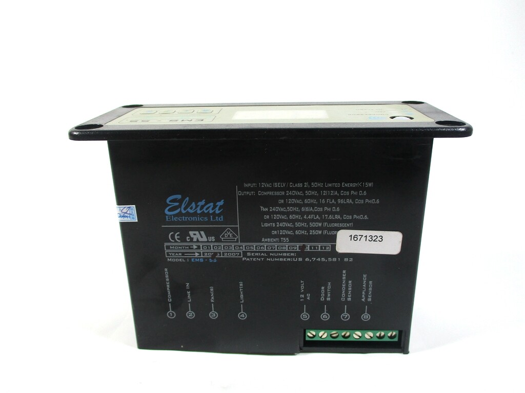 EMS-55 QTY:1 -55 showcase refrigerator thermostat